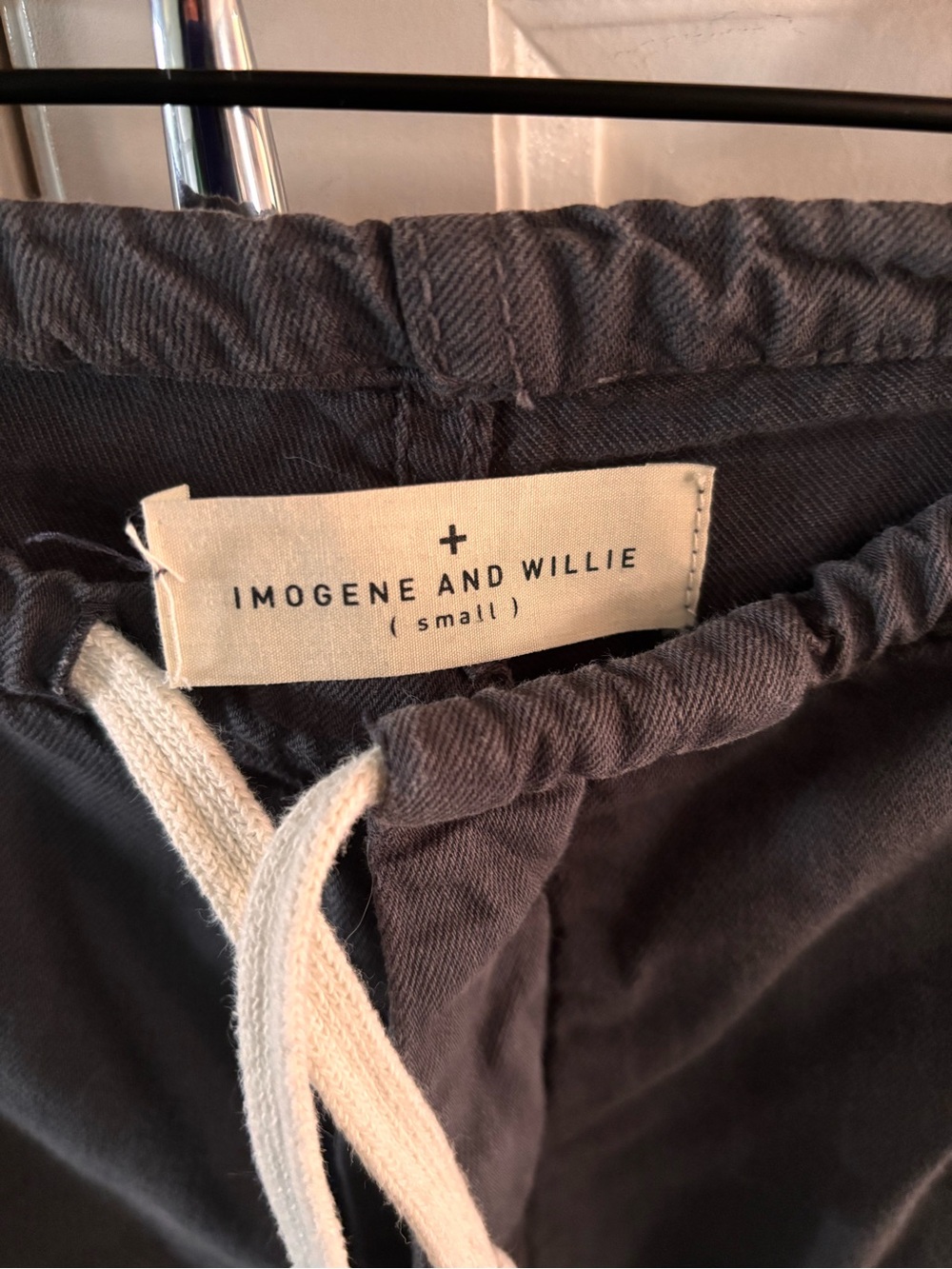Imogene + Willie- the lounge pant in faded black - Picture 8 of 12